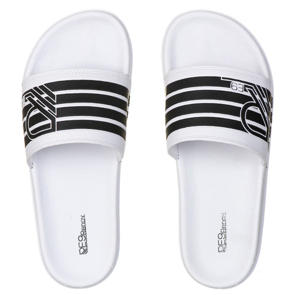 Chinelo Slide Sandália Renov 4Listrassss Unissex varias cores em Oferta na Shopee