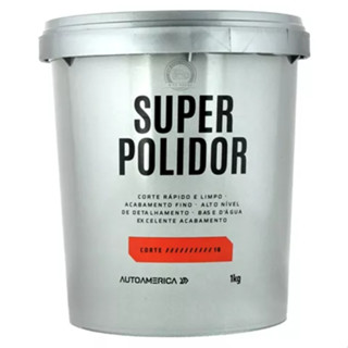 Massa De Polir Super Polidor Autoamerica 1Kg Envio Rápido