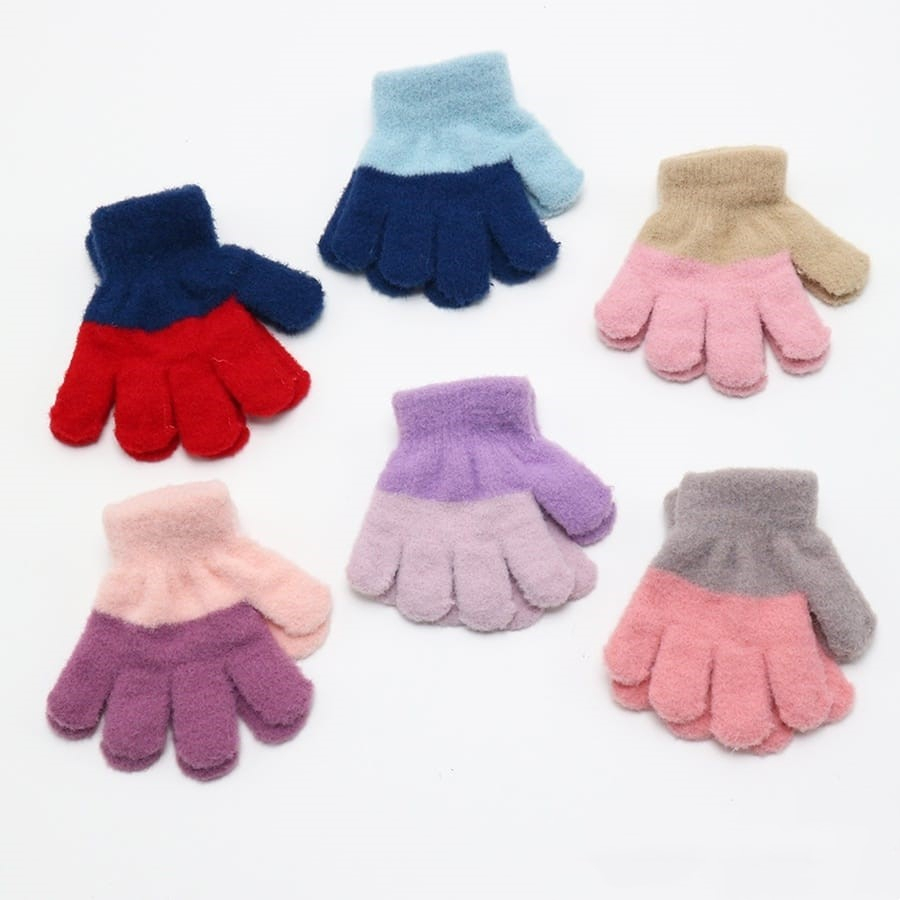 Luvas Quentes De Inverno Para Infantil De 2 - 5Anos Macias Pelinho top