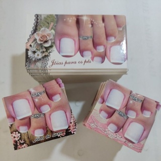 Cartão modelo de pé P e G com embalagem adesivada em Oferta na Shopee