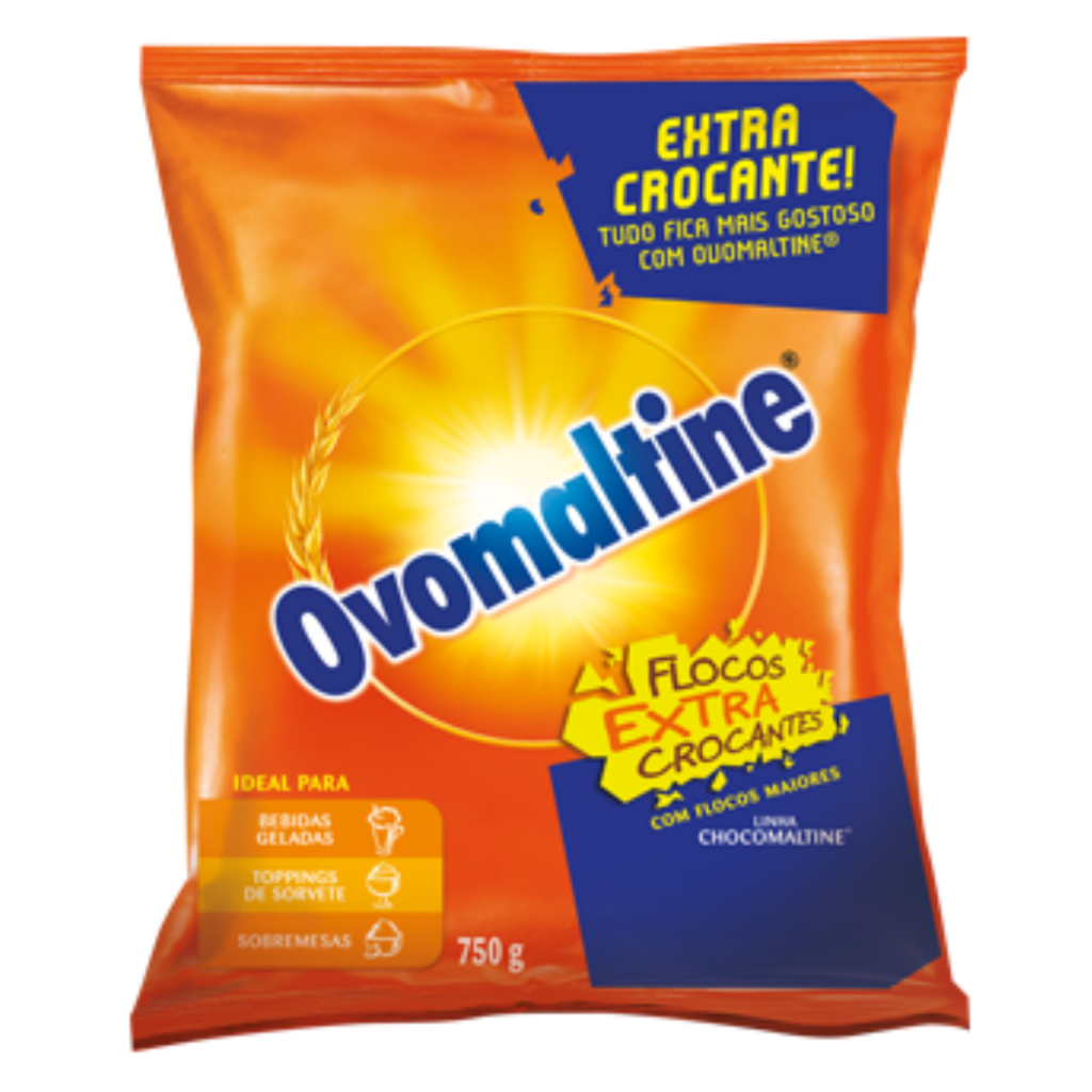 Ovomaltine - Flocos Extra Crocantes 750g ORIGINAL I ENVIO IMEDIATO I NF