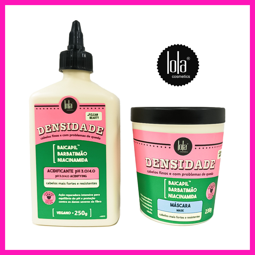 Lola Densidade (Acidificante 250ml ou Máscara 230g)