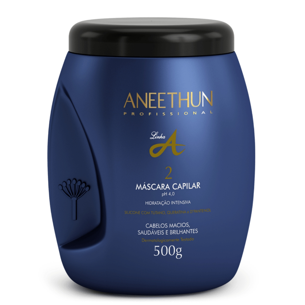 Máscara Aneethun Hidratação Imediata Linha A System 500g em Oferta na Shopee