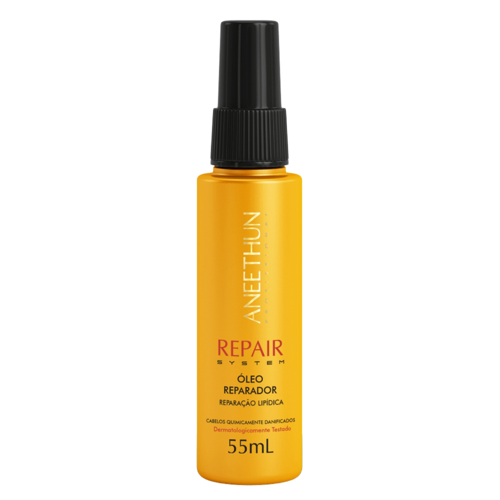 Oleo Reparador De Pontas Aneethun Linha Repair System 55ml Multifuncional