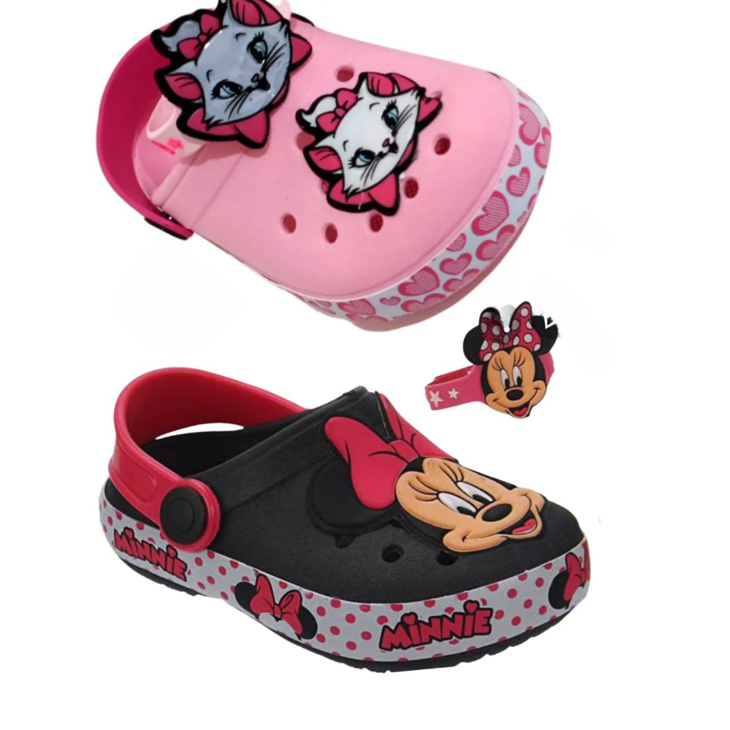 Babuche Infantil Minnie  sandália menina  feminina infantil