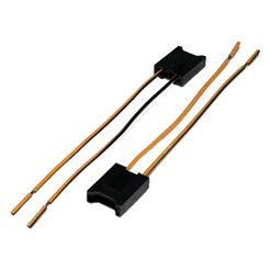 4 Porta Fusível 2 Vias Lâmina Médio Cabo 1,5 Mm Cobre