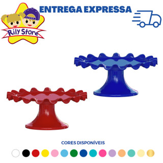 Boleira Babado 32cm - Diversas Cores