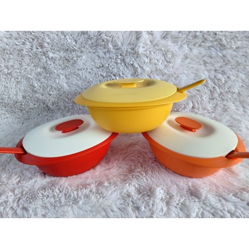 Sopeira Com Concha Laranja / Amarela / Vermelha 1,1L e 1,8L Tupperware