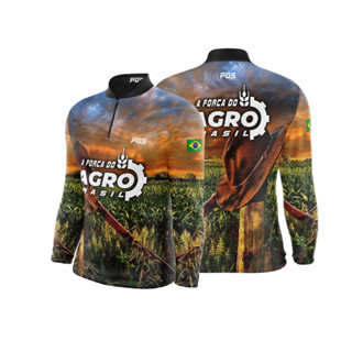 Camisa Camiseta Agricultura Agro Ref 01 - M L Proteção Uv50+