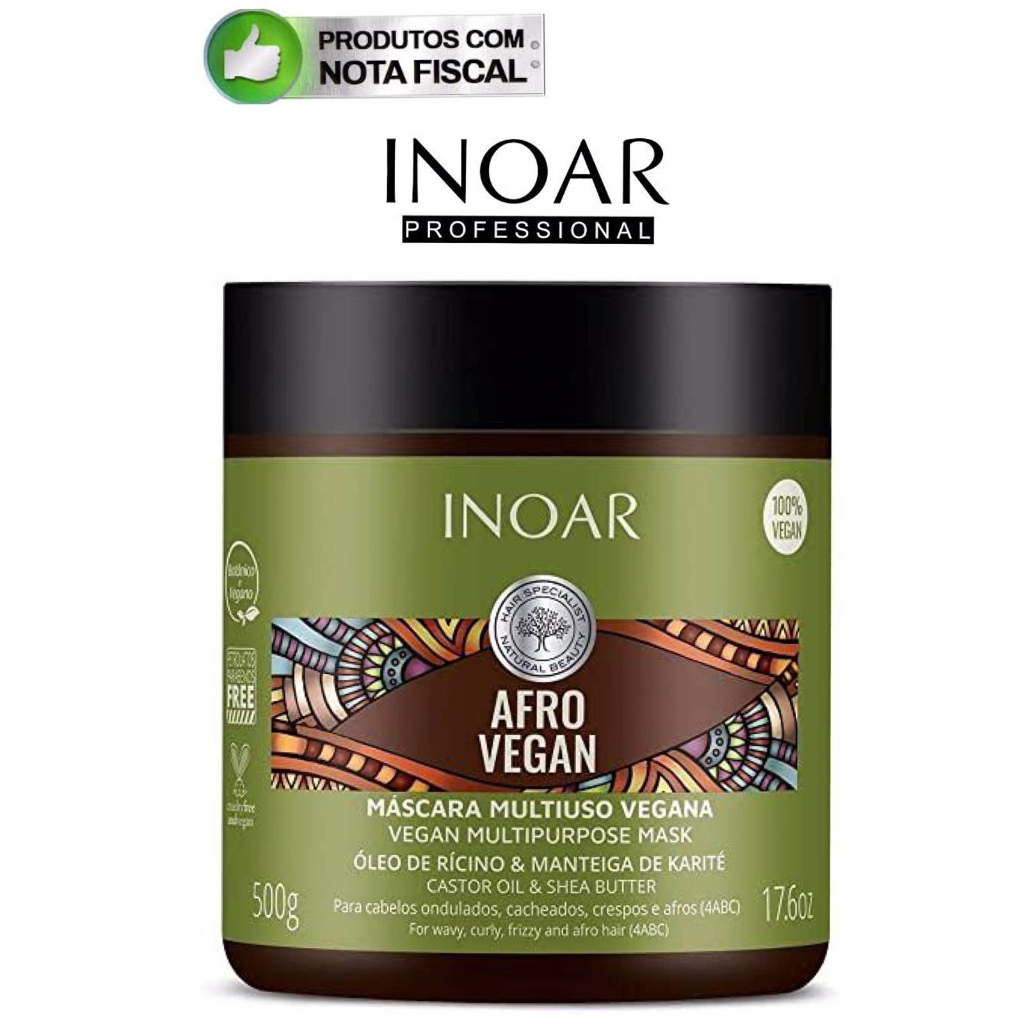 Máscara Inoar Afro Vegan: Onde Comprar | BuscaProdutos