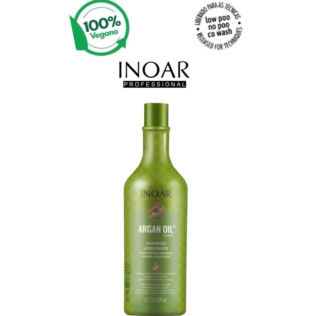 Shampoo Inoar Argan Oil 1L em Oferta na Shopee