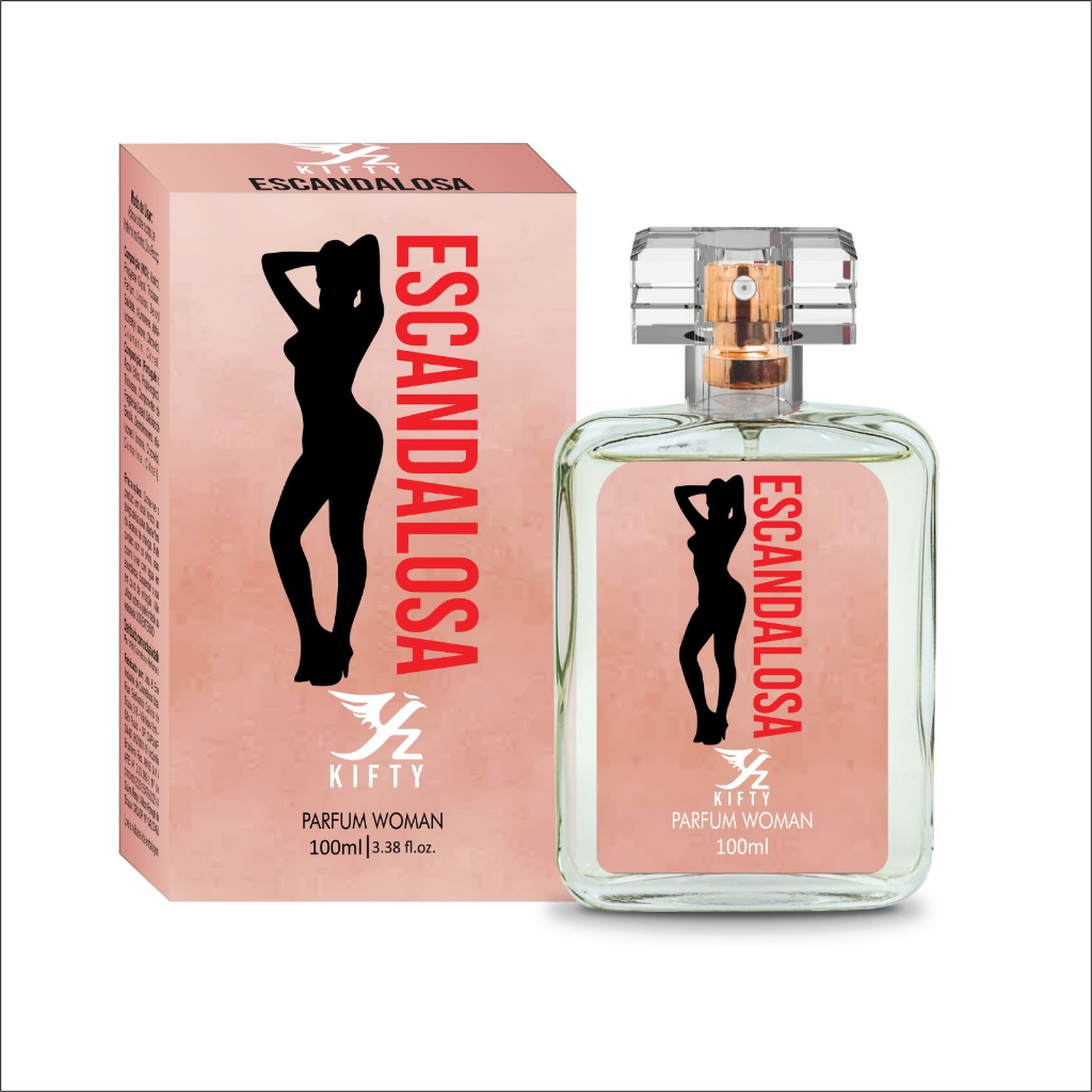Perfume 100ml Escandalosa Kifty Mais Vendidos