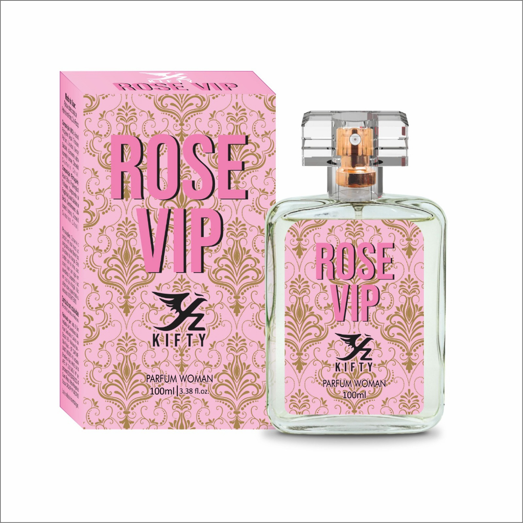 Perfume 100ml Vip Rose Mais Vendidos Kifty