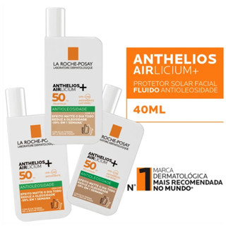 Protetor Solar Facial La Roche-Posay Anthelios Airlicium+ Fluido FPS50 - 40ml
