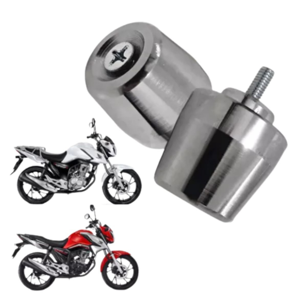 Par Pesinho De Guidão Pcx 150 Cromado 2020 em Oferta na Shopee