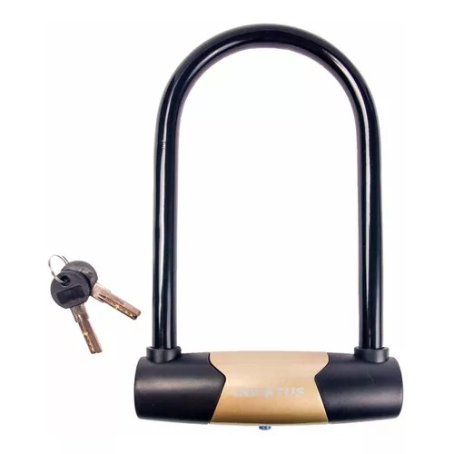 Cadeado Tipo U 170 X 245 Mm Em Aço Inviktus Bicicleta /  Moto