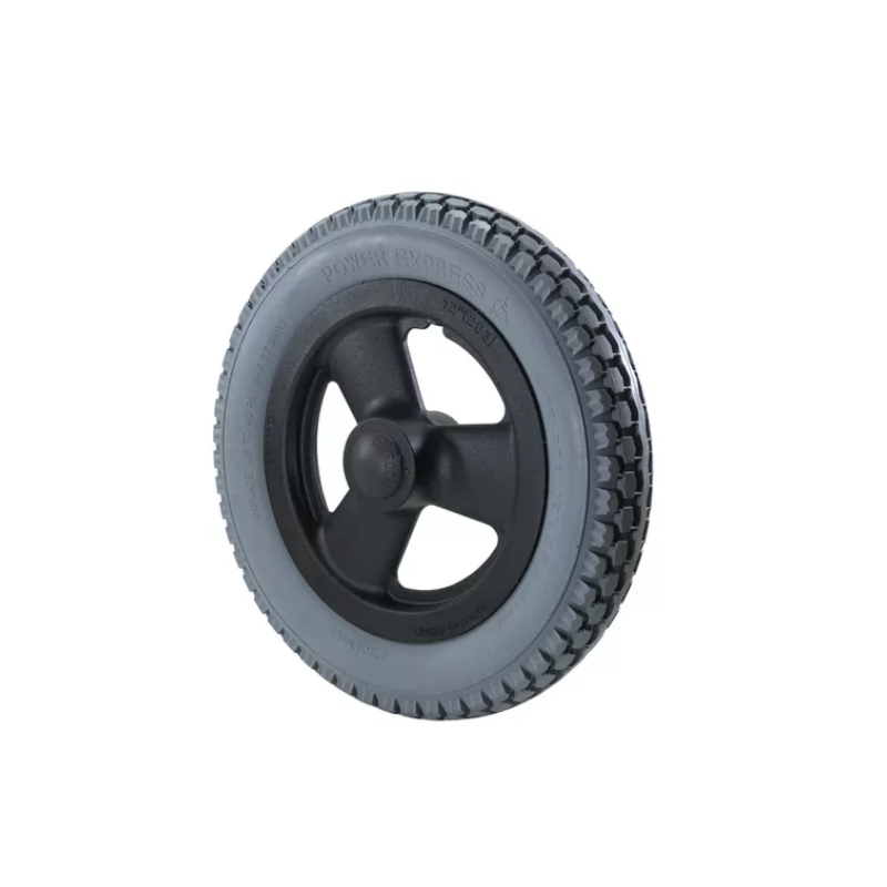 Roda Aro Nylon 12 1/2 X 2 1/4 Pneu Maciço Cadeira Freedom