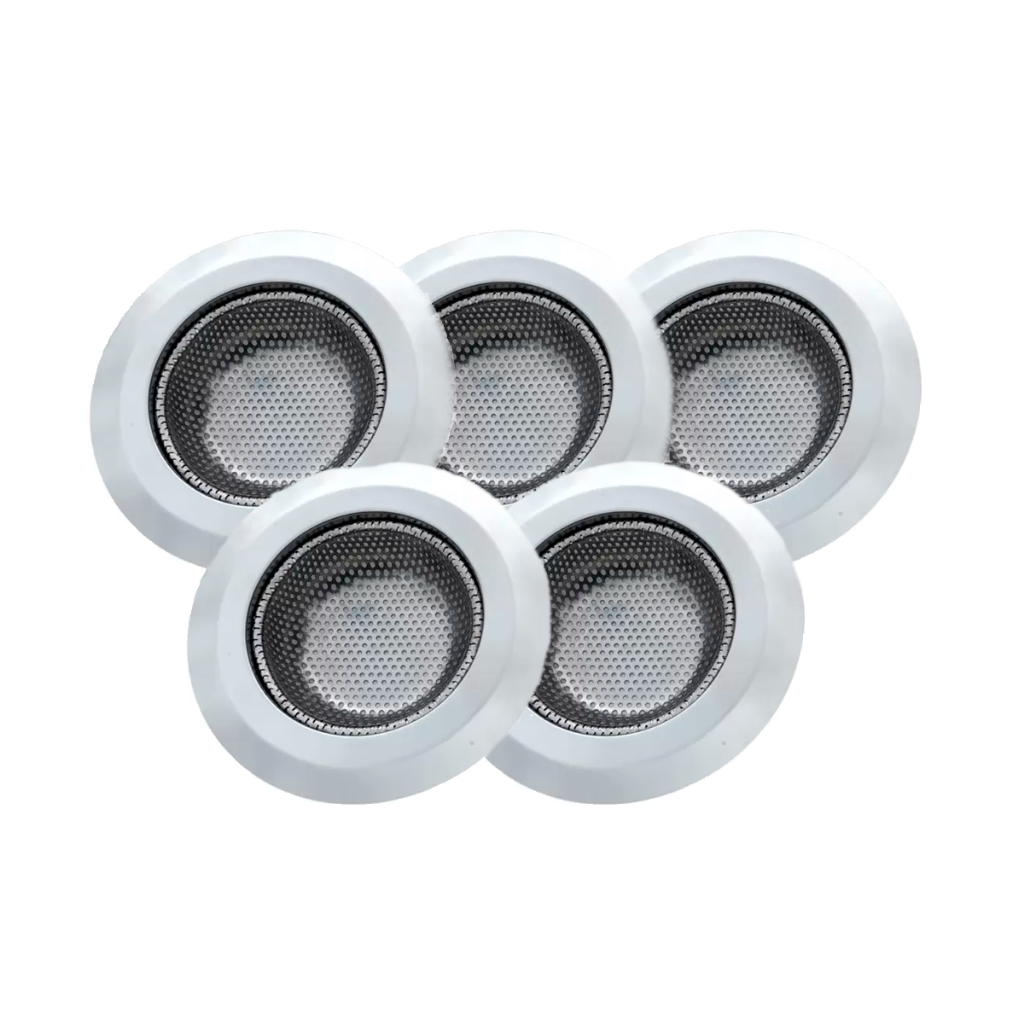 Kit com 5 Ralos de Pia em Aço inoxidável 11,5 cm em Oferta na Shopee