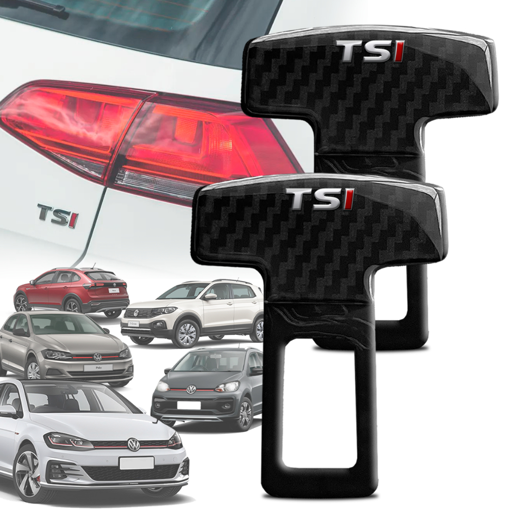 Fivela Lingueta Fecho Cinto Segurança Anti Aviso Up Polo Golf Nivus Tsi