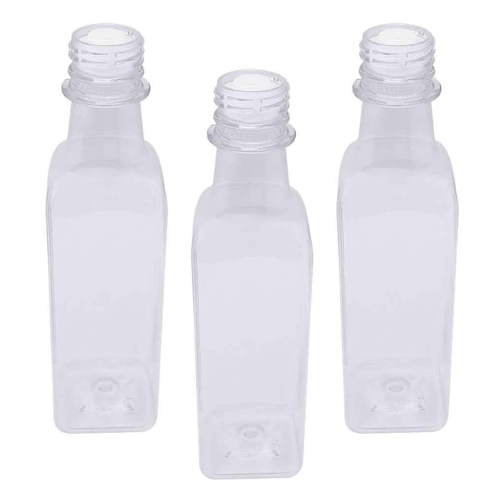 27 Frasco Plástico Cristal Pet 250ml Batoque 12 Furos Aze
