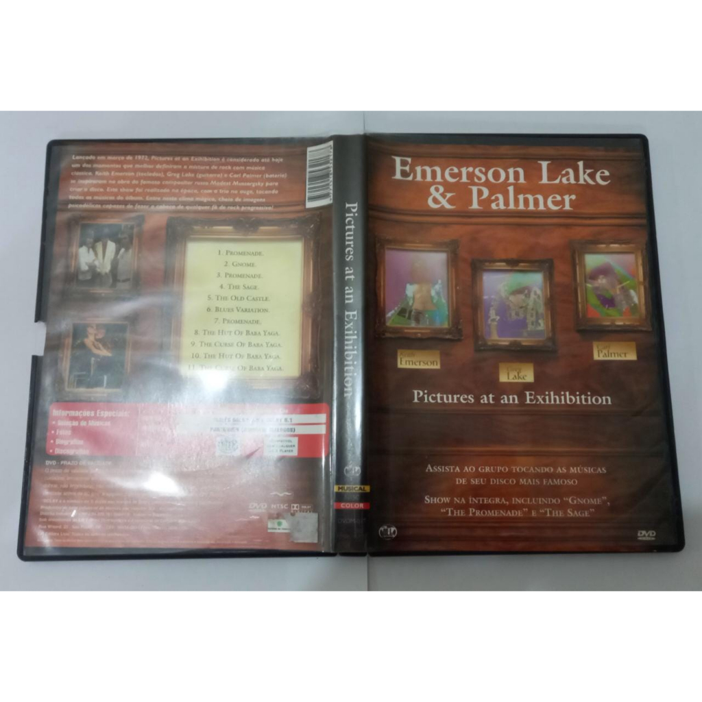 DVD Emerson Lake & Palmer - Picture at an exihibition