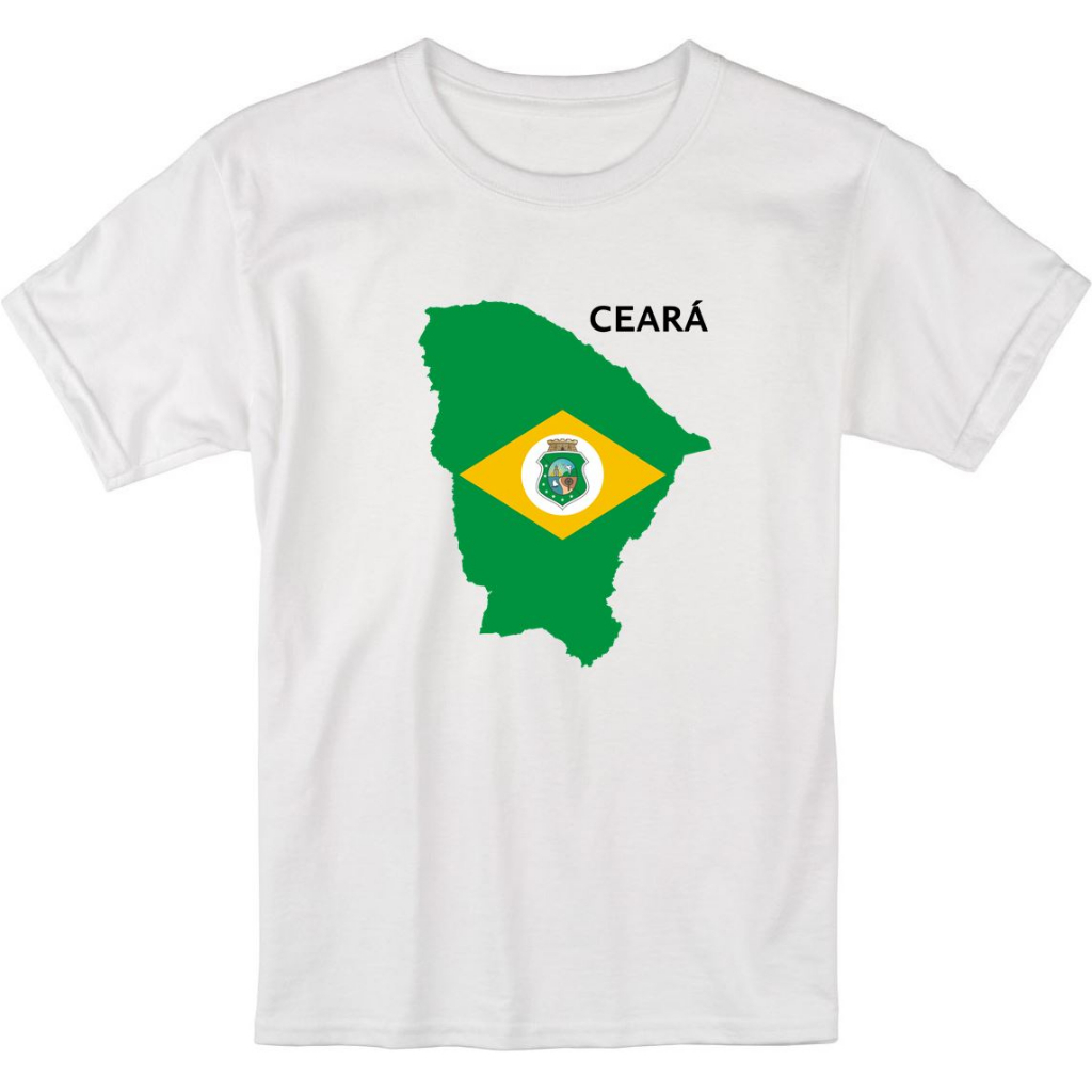 Camiseta Bandeira Ceará, Cearense