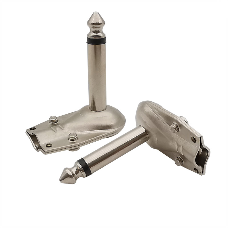 Plug P10 Mono 90 Graus Profissional Metal