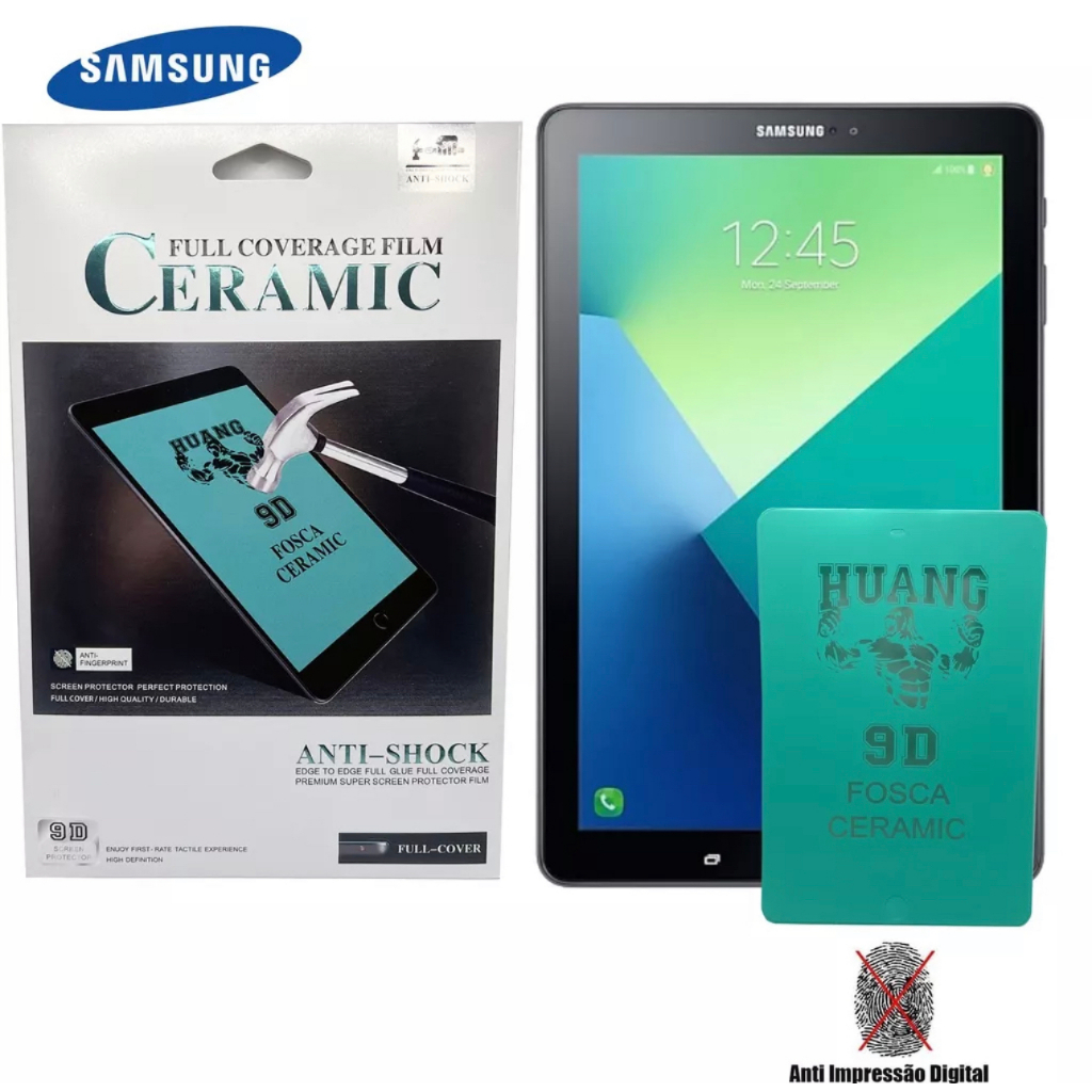 Pelicula Ceramica Fosca Tablet Samsung Galaxy Tab S7 S7+ A7 A8