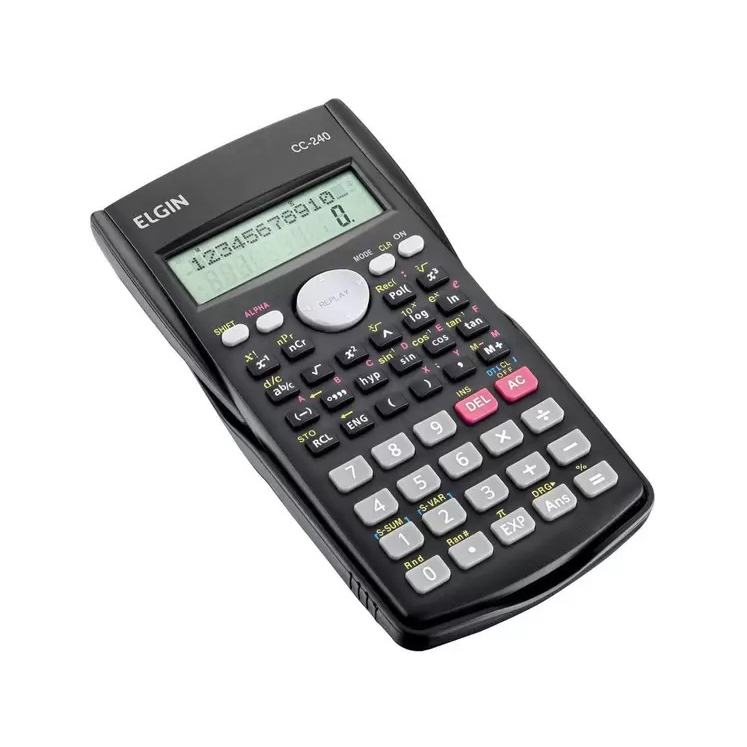 Calculadora cientifica CC 240 ELGIN com 240 funções Original