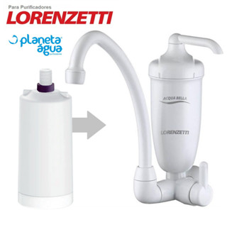 Refil Filtro Acqua Bella E Vitale Rv-01 Lorenzetti Hf-01 Carvão Ativado - Água Limpa e Sem Odores Qualidade Premium