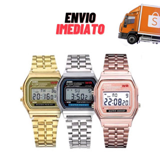 CASIO RELÓGIO RETRÔ WR DIGITAL LED UNISSEX ELETRONIC VINTAGE para Masculino e feminino