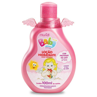 Loção Hidratante Muriel Baby 100 ml menina em Oferta na Shopee