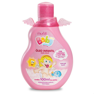 Óleo Corporal Muriel Para Bebê Menina Infantil Baby 100ml em Oferta na Shopee