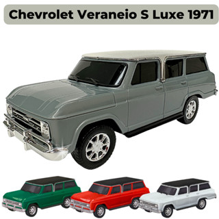 Veraneio Chevrolet em miniatura de brinquedo Lançamento Diverplas Brinquedos Infantil Colecionadores Carrinhos Carros Presente
