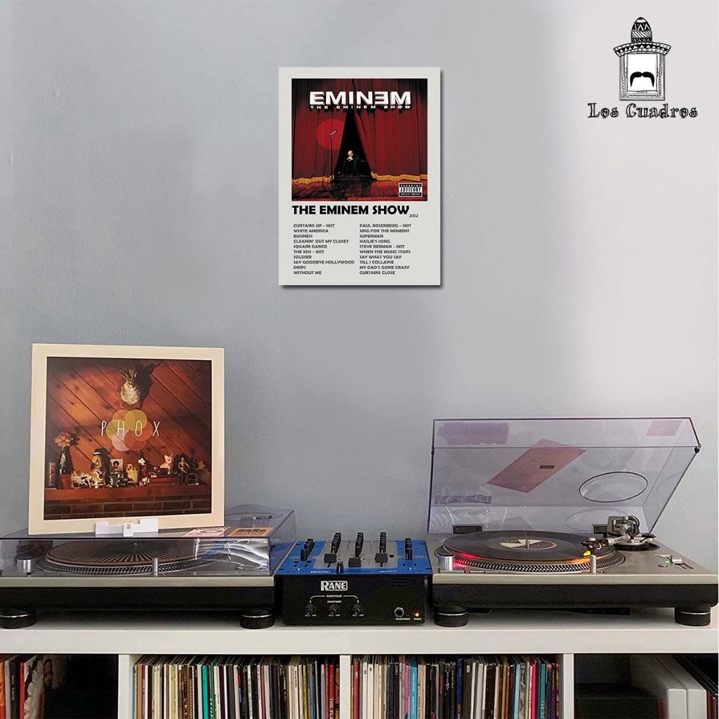 Quadro Placa Decorativa The Eminem Show em MDF 28x20cm — imagem 2 de 2