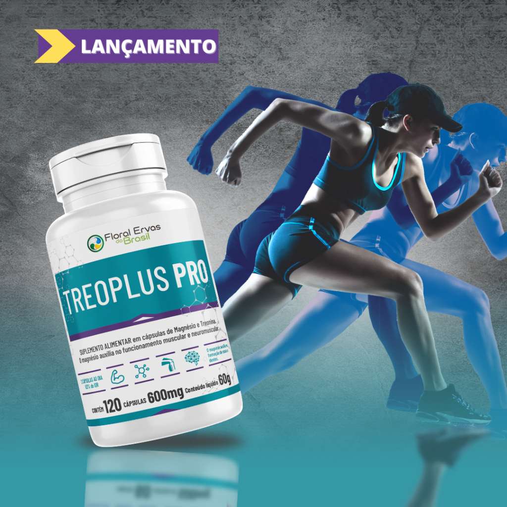 Magnésio L - Treonato Treoplus pro 600 MG 120 Cápsulas 5 Magnésio PREMIUM