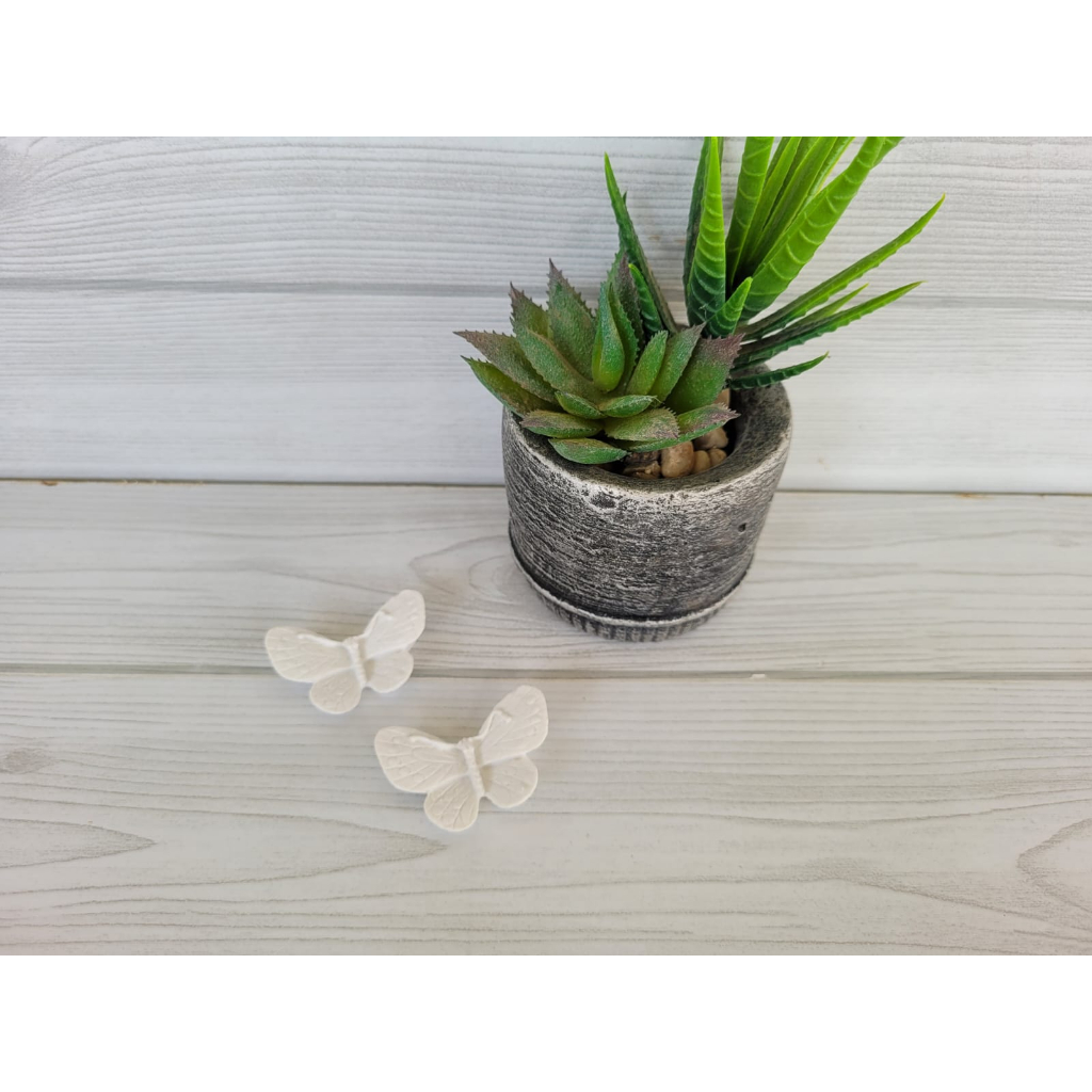 KIT BORBOLETAS PEQUENO 4X5 EM RESINA em Oferta na Shopee