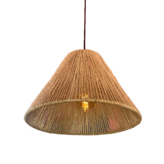 Pendente Luminária Lustre Cone em Sisal