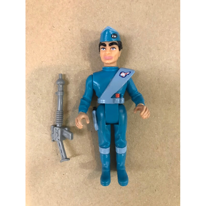 Boneco Thunderbirds Scott Tracy Matchbox usado com acessório