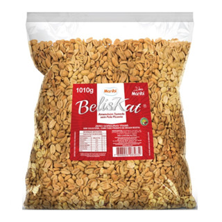 Amendoim Torrado Salgado Sem Pele Picante Beliskat 1kg