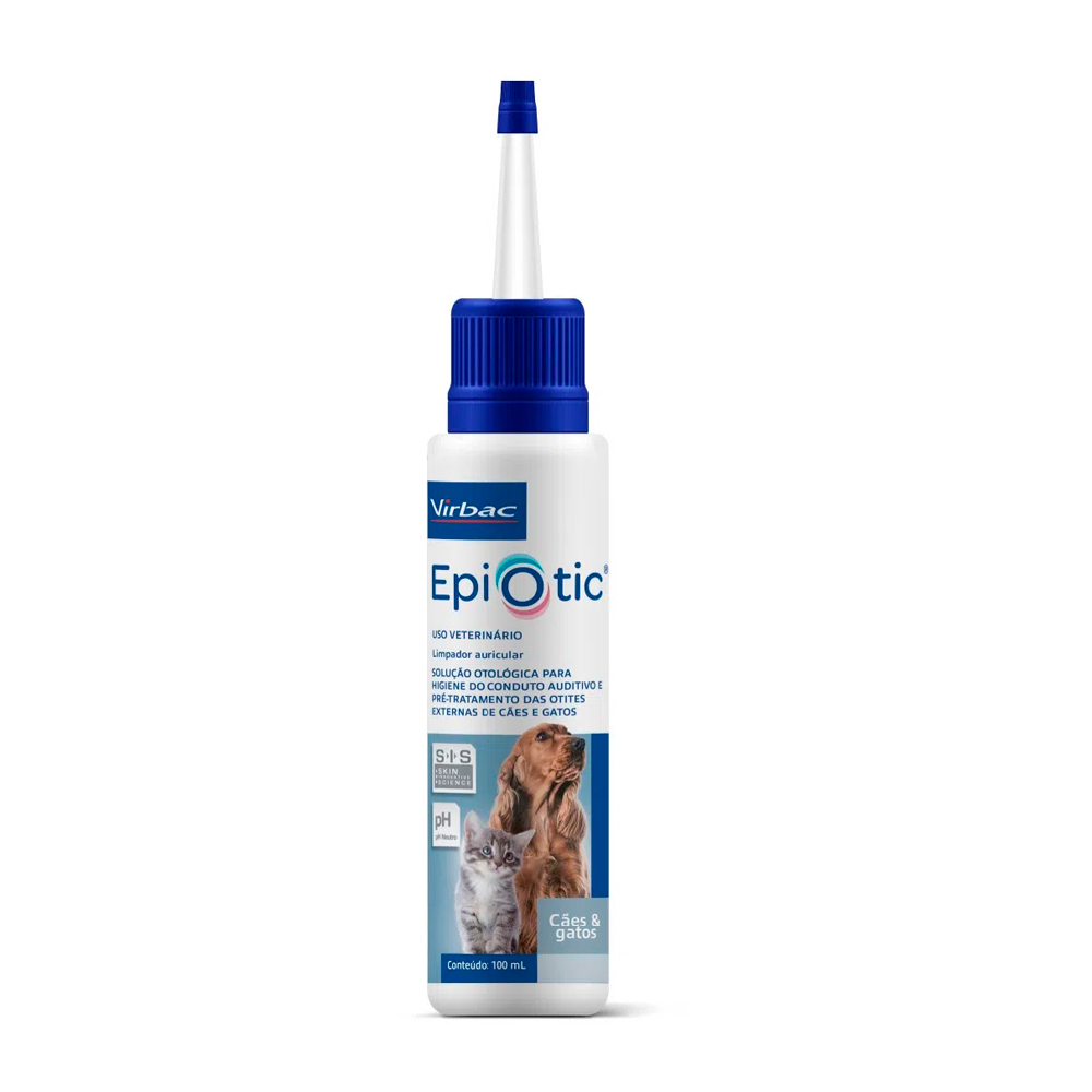 Solução Epiotic Spherulites Cães E Gatos Virbac - 100mL em Oferta na Shopee