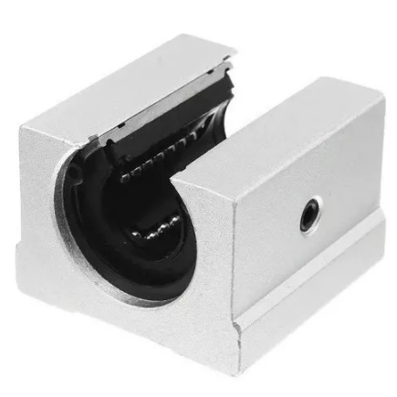 Pillow Block Aberto 16mm Sbr16uu Com Rolamento Linear 16mm