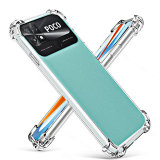 Capa Tpu Anti Impacto Com Proteçao Da Camera Para Poco C40