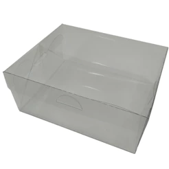 Kit Caixa 23x16x9 cm Caixa para Presente de Acetato Transparente Embala Cristal