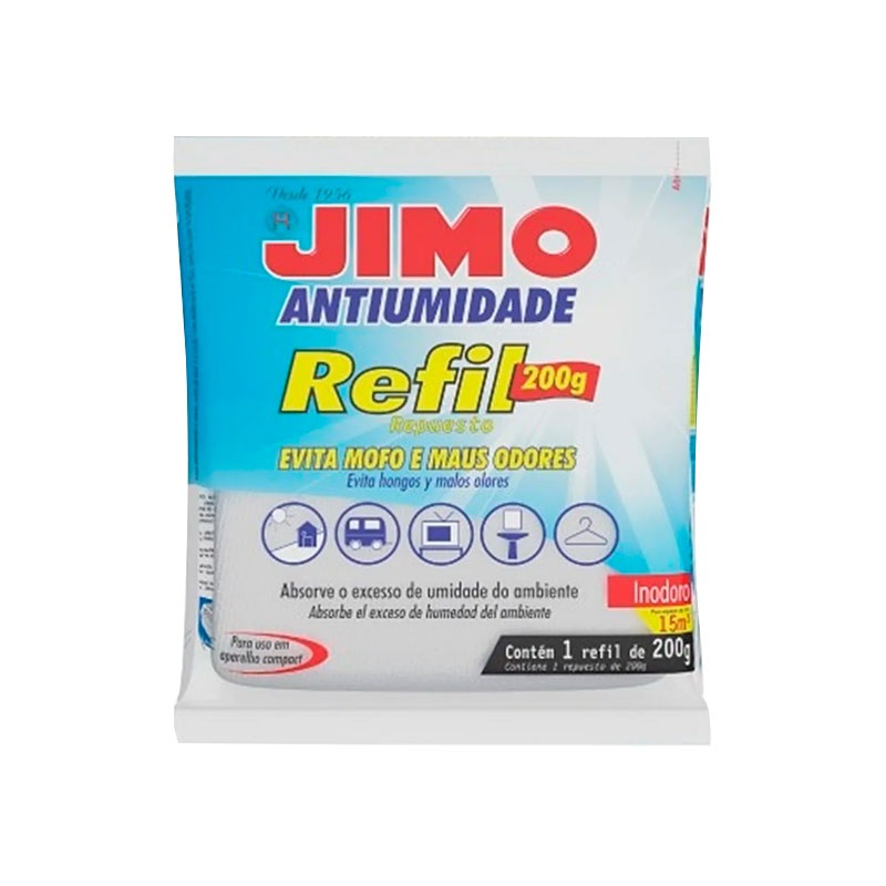 Refil Antiumidade Evita Mofo Jimo Compact 200g - 23805 (T 77943)