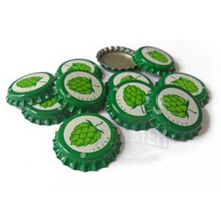 200 Unidades de Tampinhas para garrafa Flor de Lúpulo Pry Off 26mm Metálicas em Oferta na Shopee