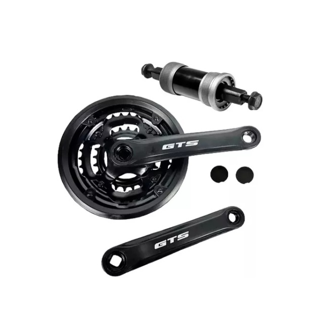 Kit Pedivela Gts 34.7mm 42D + Movimento Central Rolamento Selado 122mm Bike Aro 26 e 29 em Oferta na Shopee