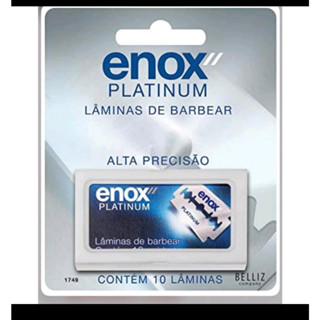 Lâmina de Barbear Enox Platinum 10un