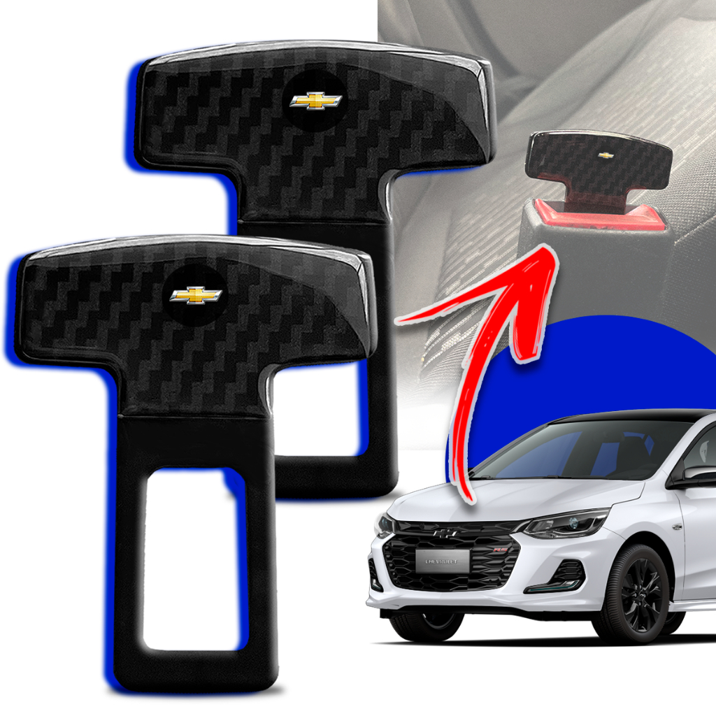 Acessórios Fivela CInto Segurança Anti Som Tracker Onix Prisma S10 Cruze em Oferta na Shopee