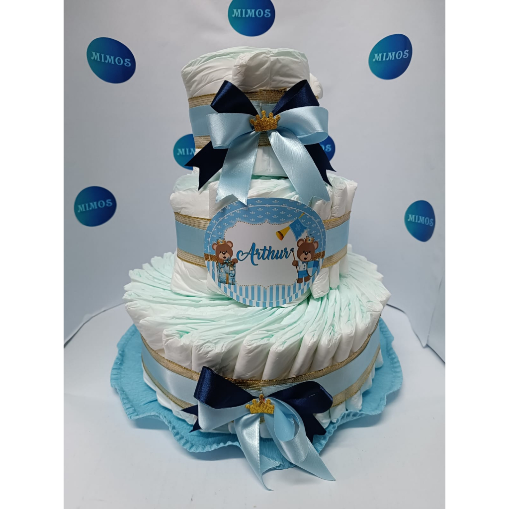 Bolo de Fraldas Menina - Comprar com Melhor Preço em Padaria